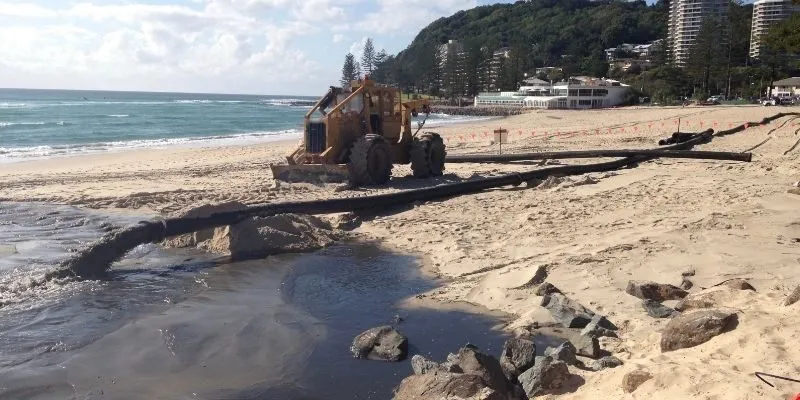 Beach nourishment rebuilds coastal resilience