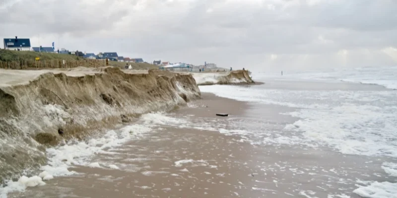 Coastal protection structures view