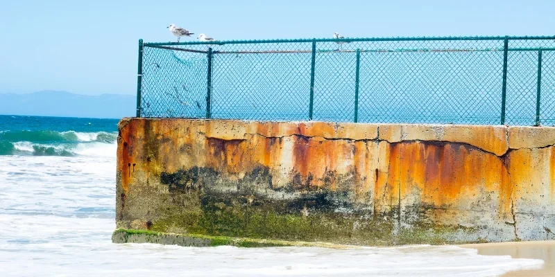 Engineered shoreline defence plan