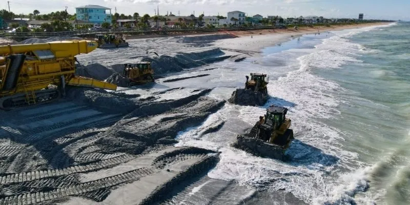 Stable sand needs active monitoring