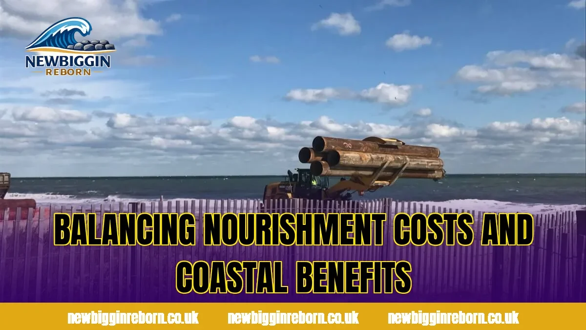Balancing nourishment costs and coastal benefits