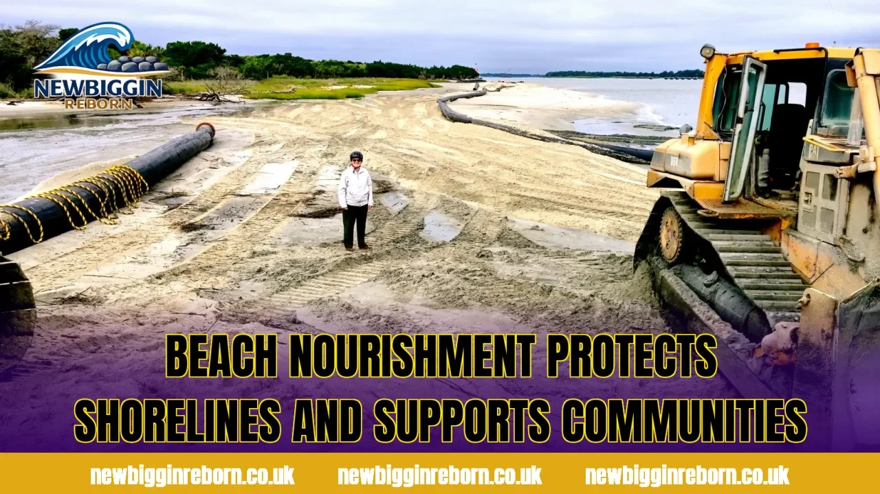 Beach nourishment protects shorelines and supports communities